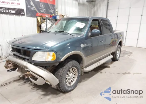 2002 Ford F-150 Lariat/Xlt from USA, damaged, VIN 1FTRW08L12KB07067
